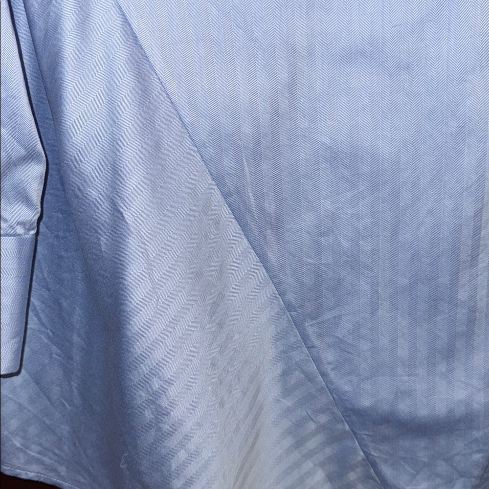 Hinson Wu Betty Wing Collar 100% Cotton Knit Button Down size 6. - Picture 6 of 6
